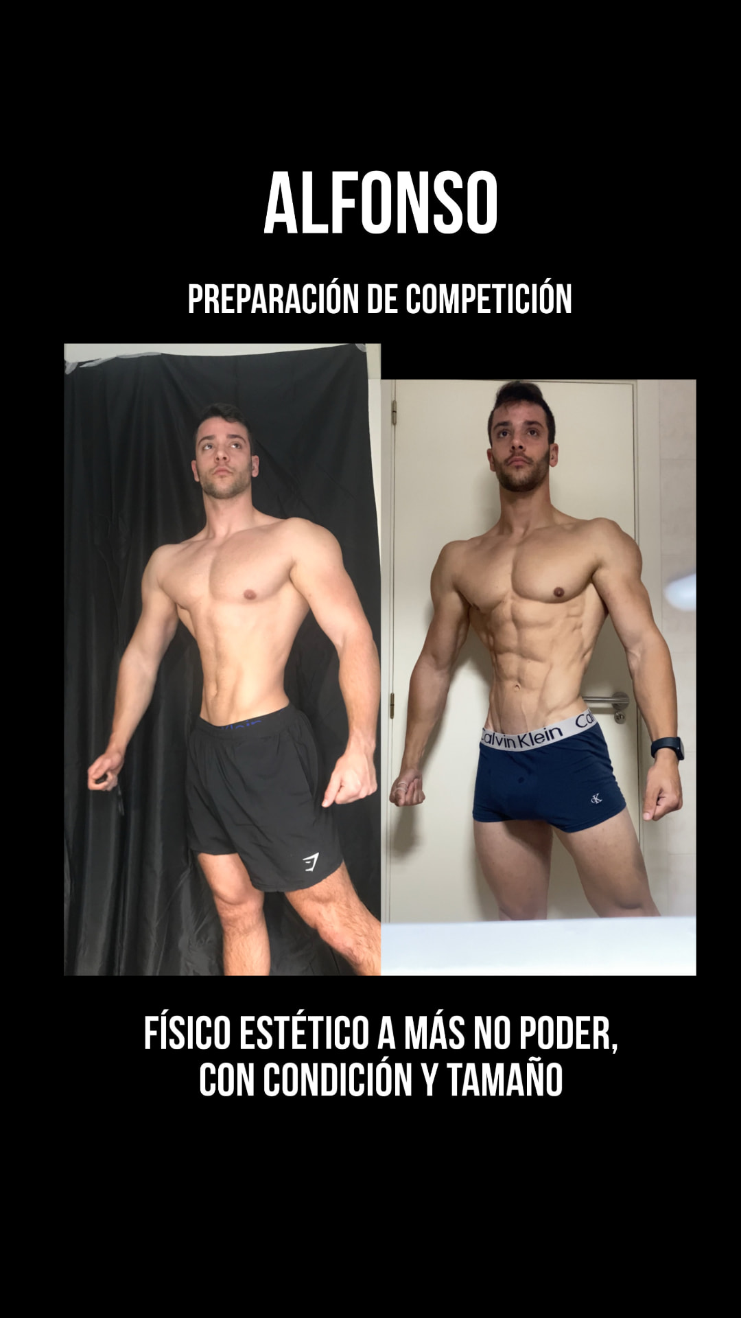 Alfonso — Preparación de competición