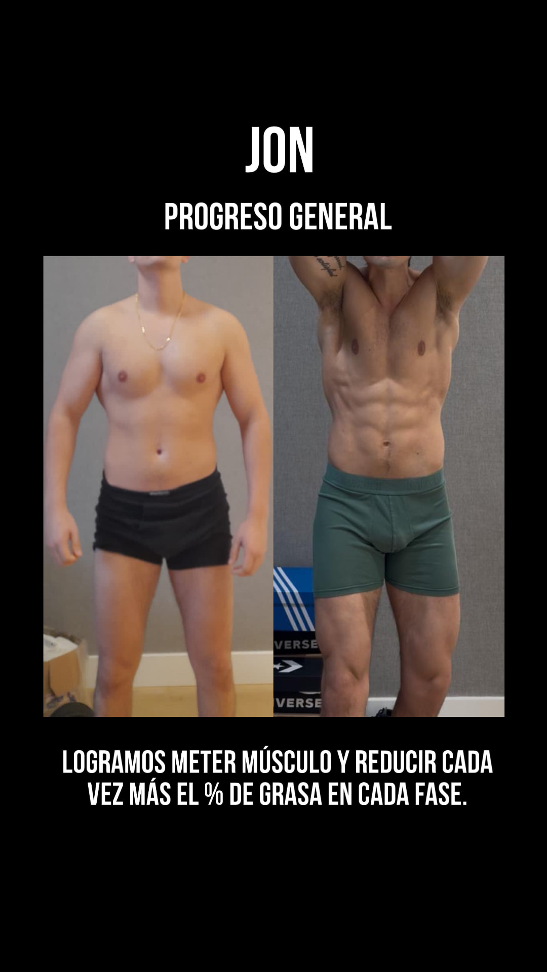 Jon — Progreso general