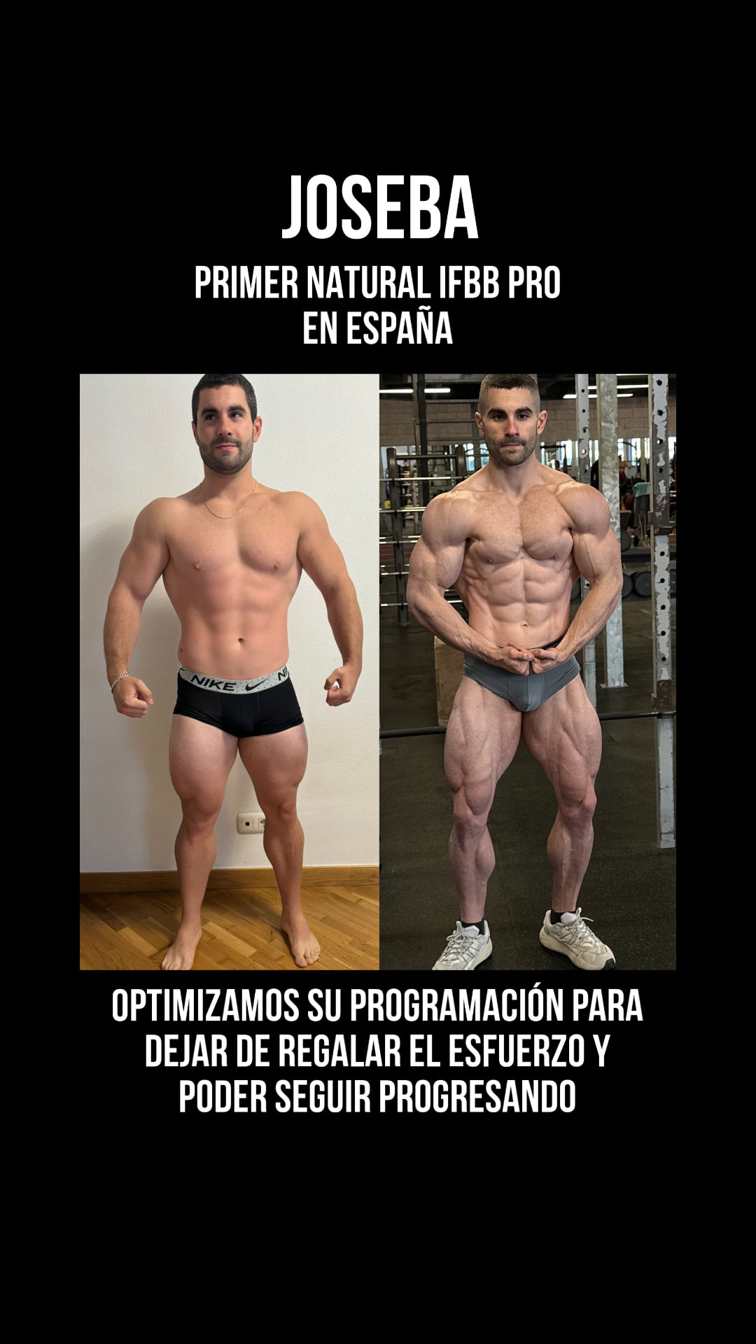 Joseba — Primer natural IFBB Pro en España